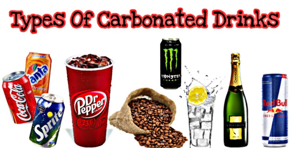 types of carbonated drinks