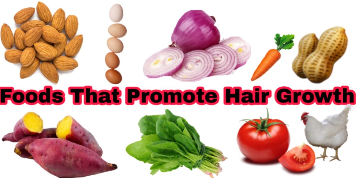 foods that promote hair growth and make hair shiny and healthy