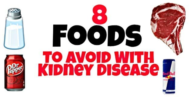 Foods To Avoid With Kidney Disease
