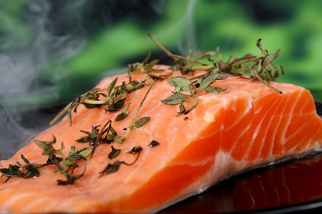 salmon is counted in foods which can make you happy