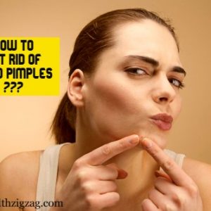 How to get rid of blind pimples?