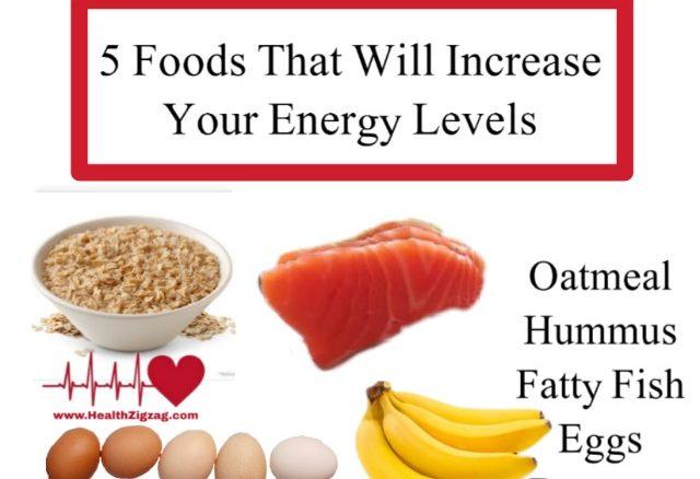 Foods That Will Increase Your Energy Levels